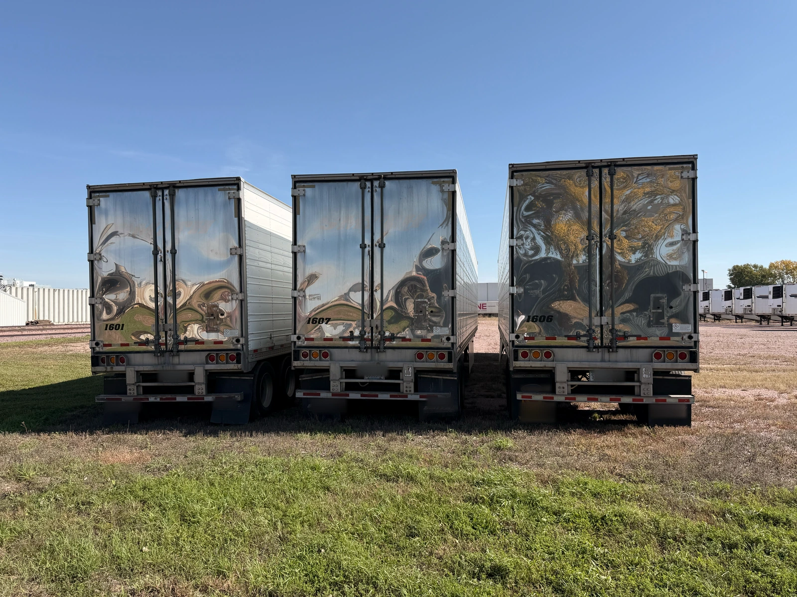 2016 Great Dane Thermo King, Stock 1601, Photographed rear row view