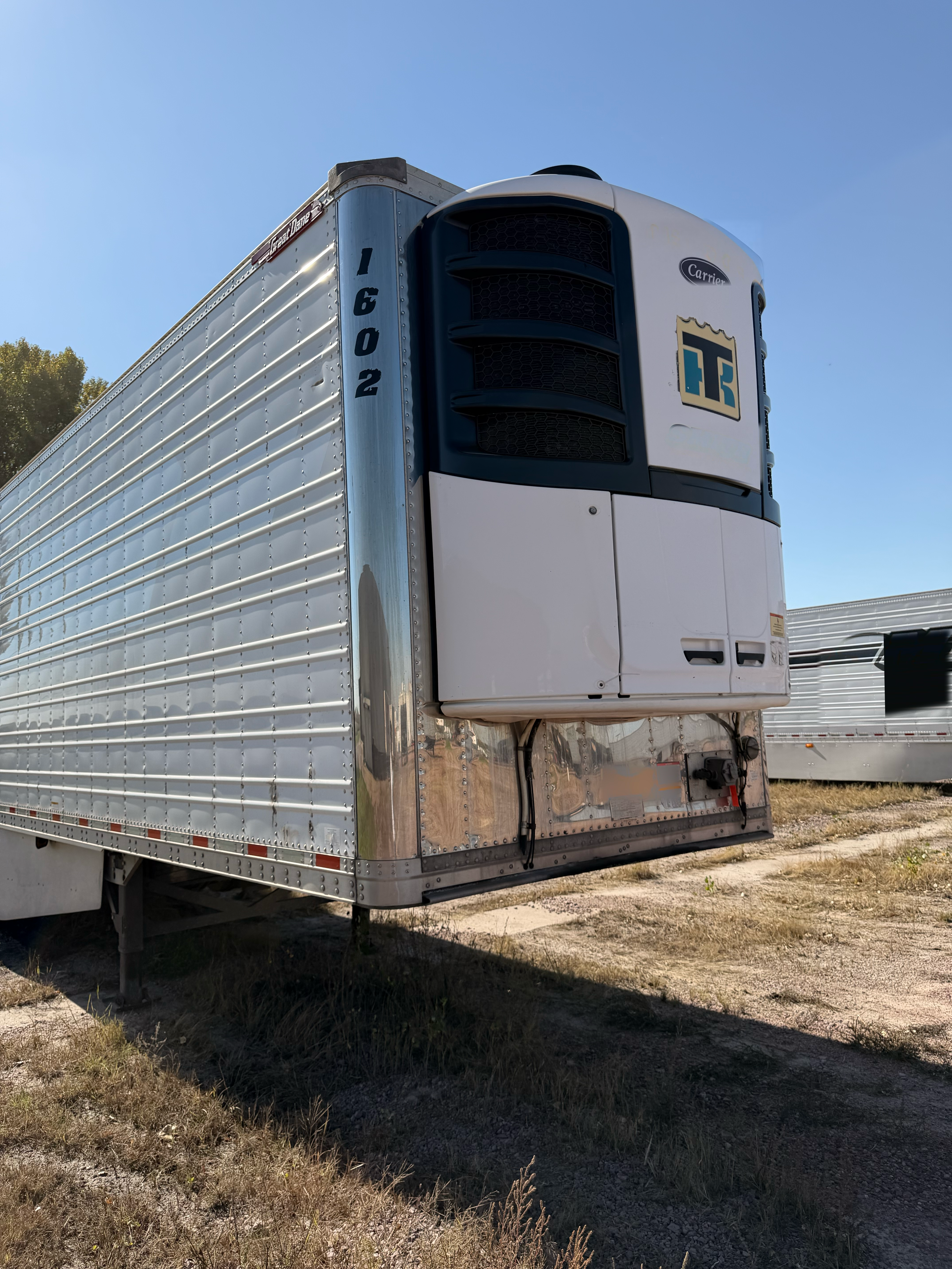 2016 Great Dane Thermo King, Stock 1602, Photographed front equipment view