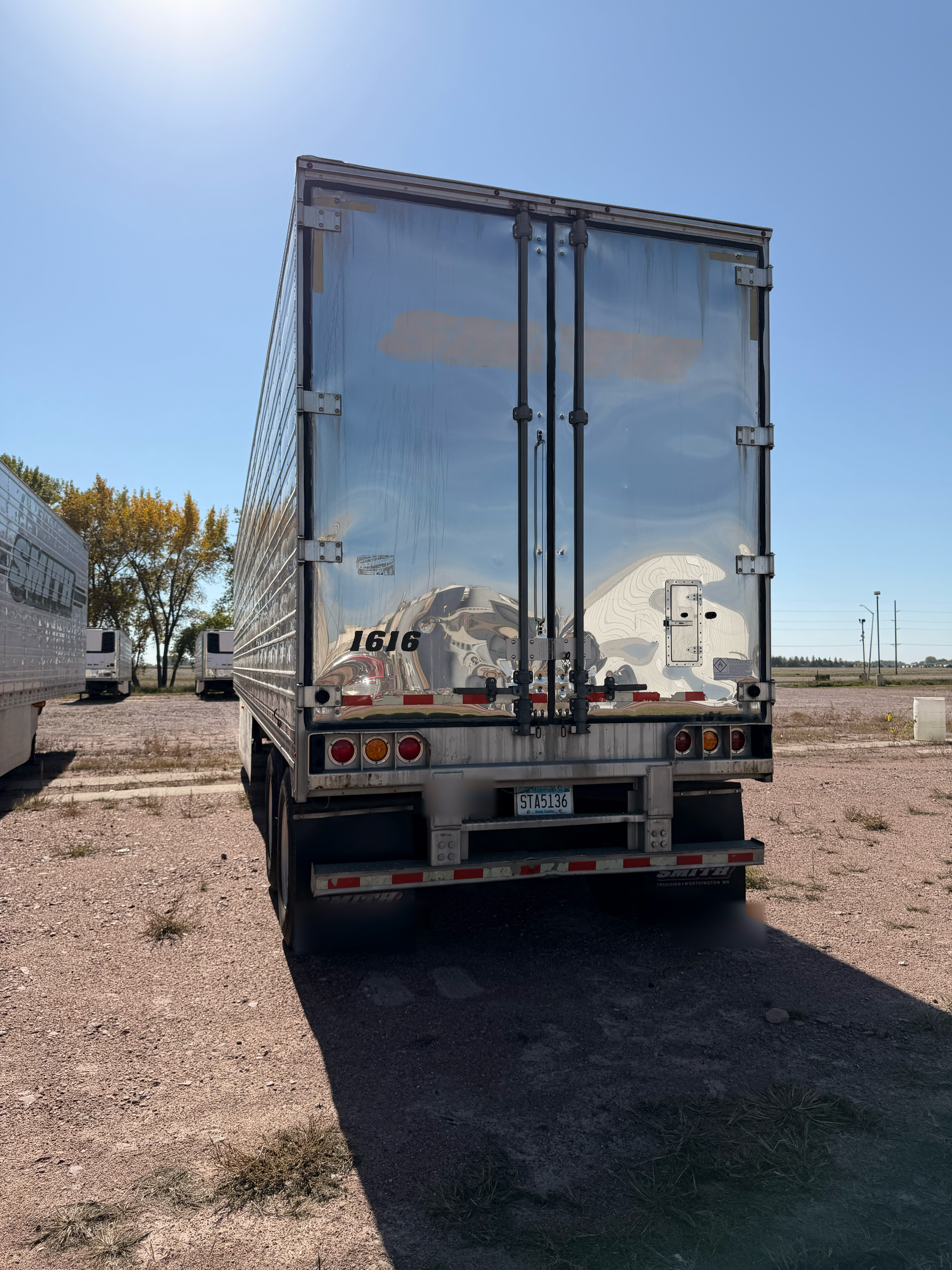 2016 Great Dane Thermo King, Stock 1616, Photographed rear elevation