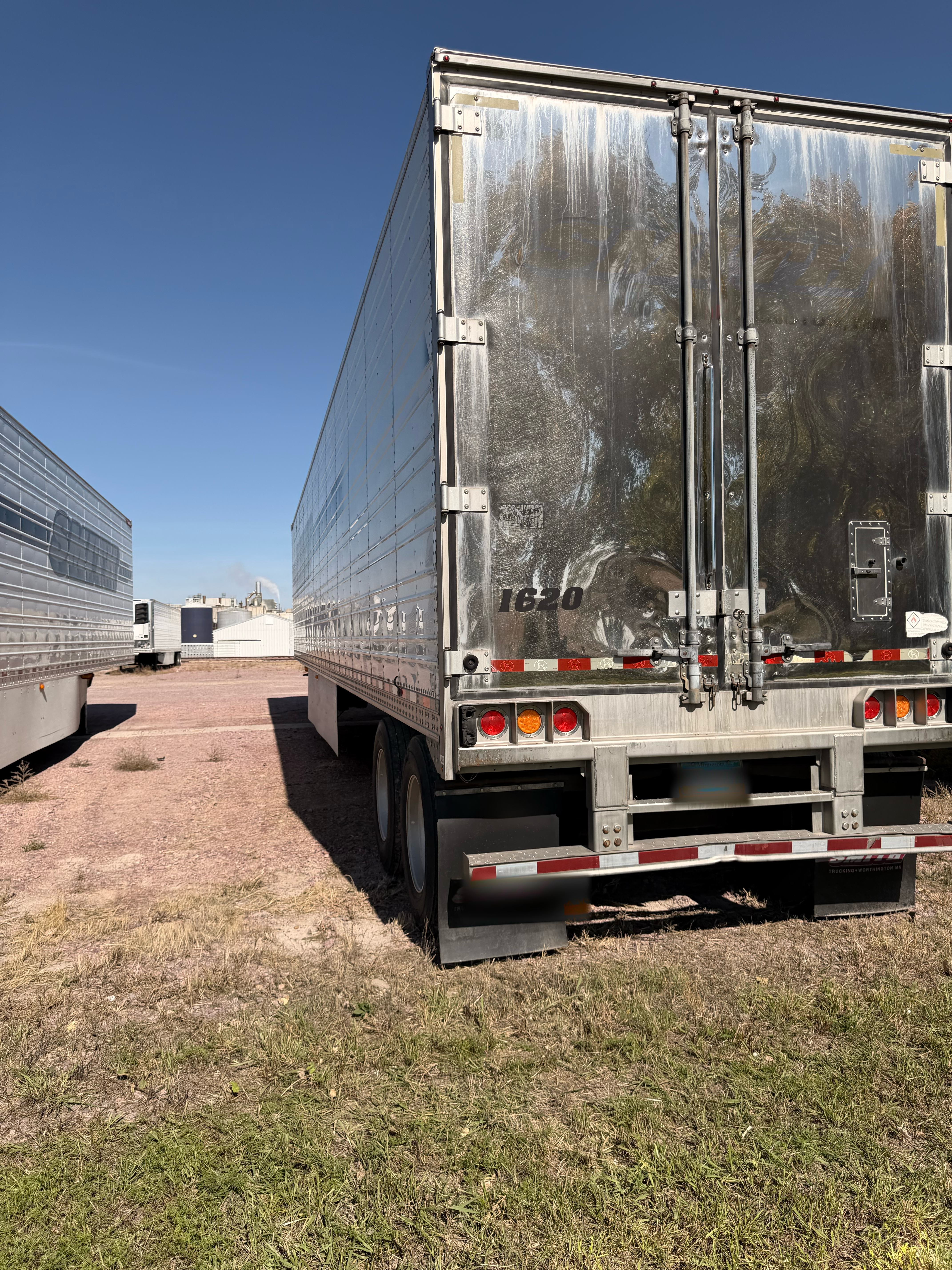 2016 Great Dane Thermo King, Stock 1620, Photographed rear elevation